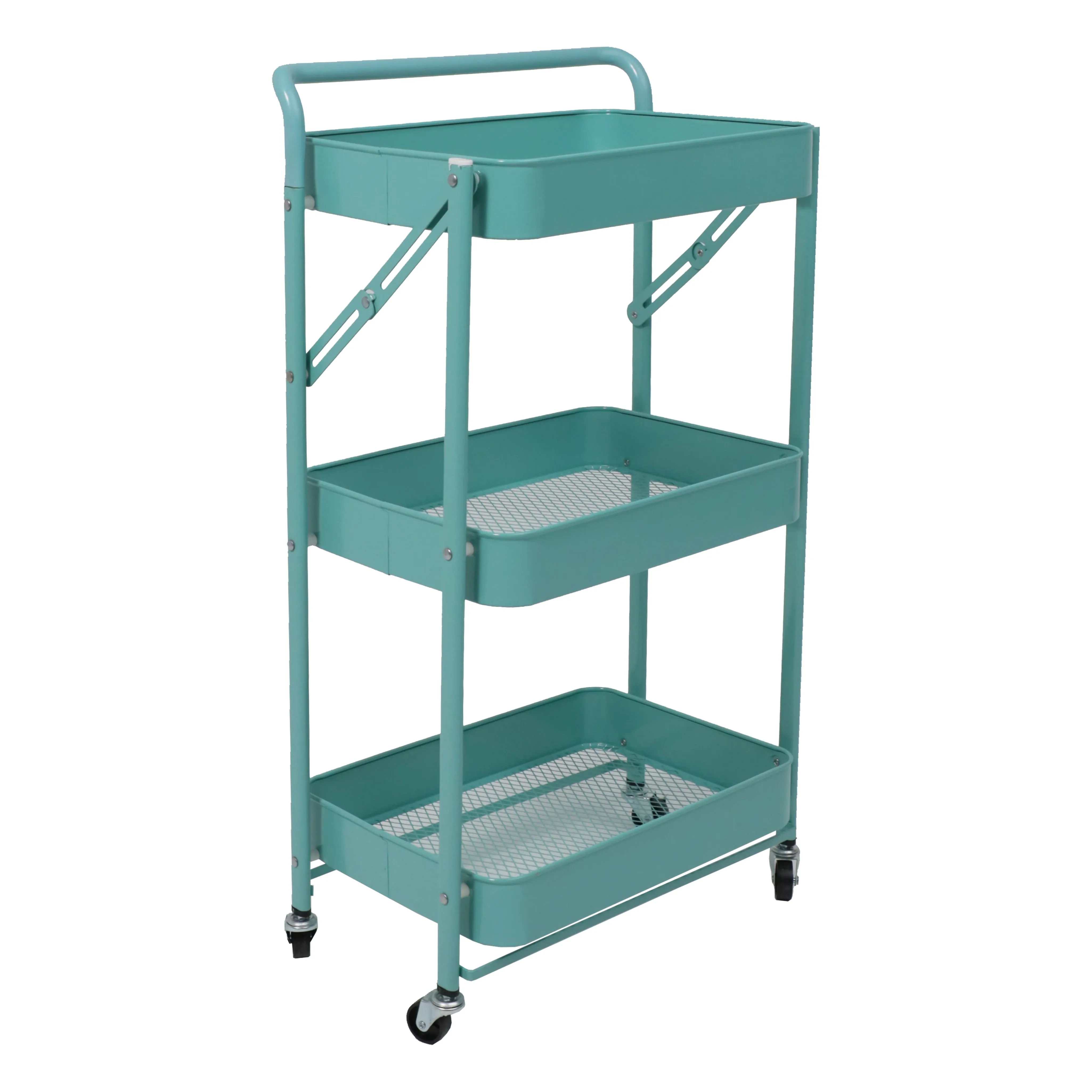 Этажерка NIKA, голубая (бирюзовый)