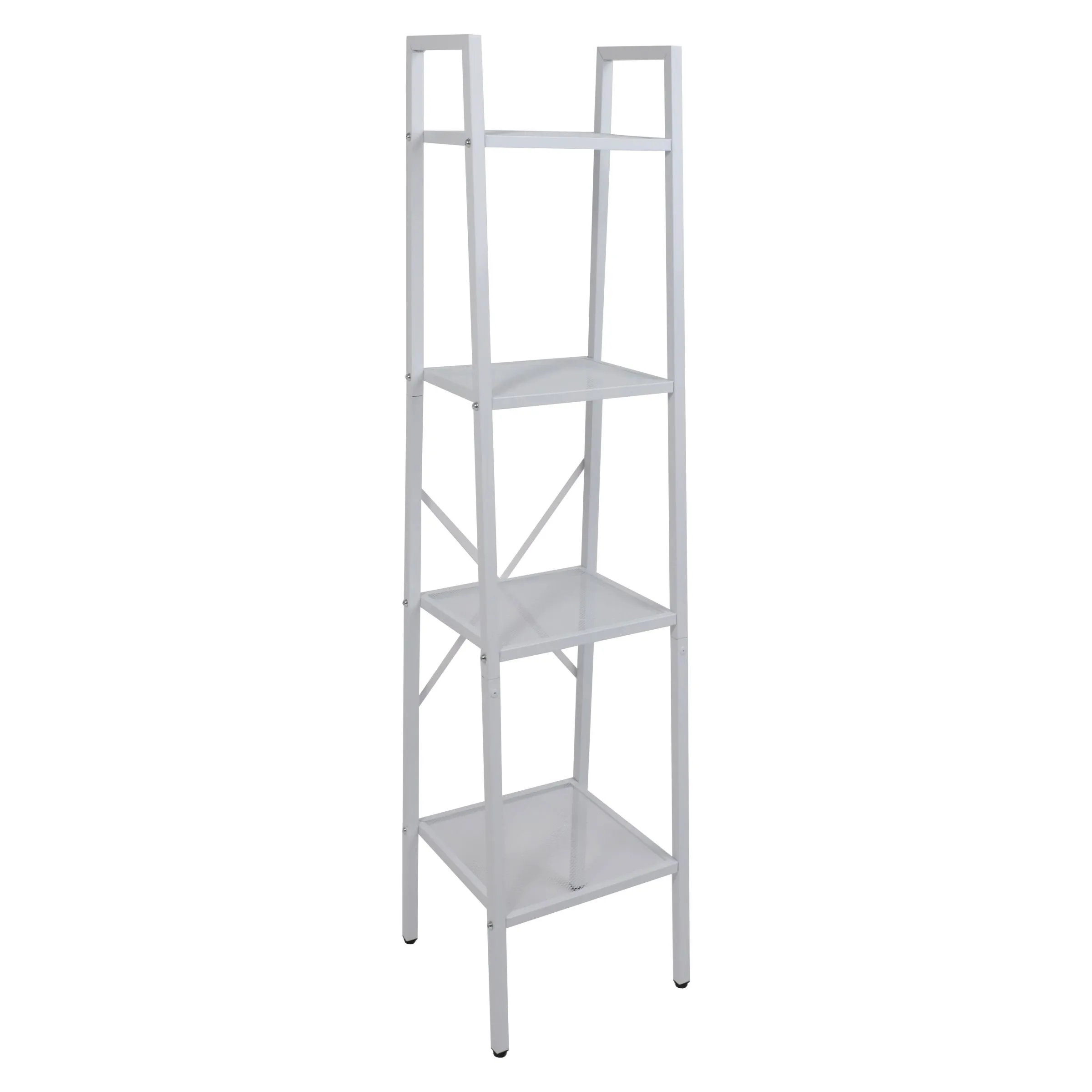 Полка стеллажная AURORA, 350*350*1480мм, белый