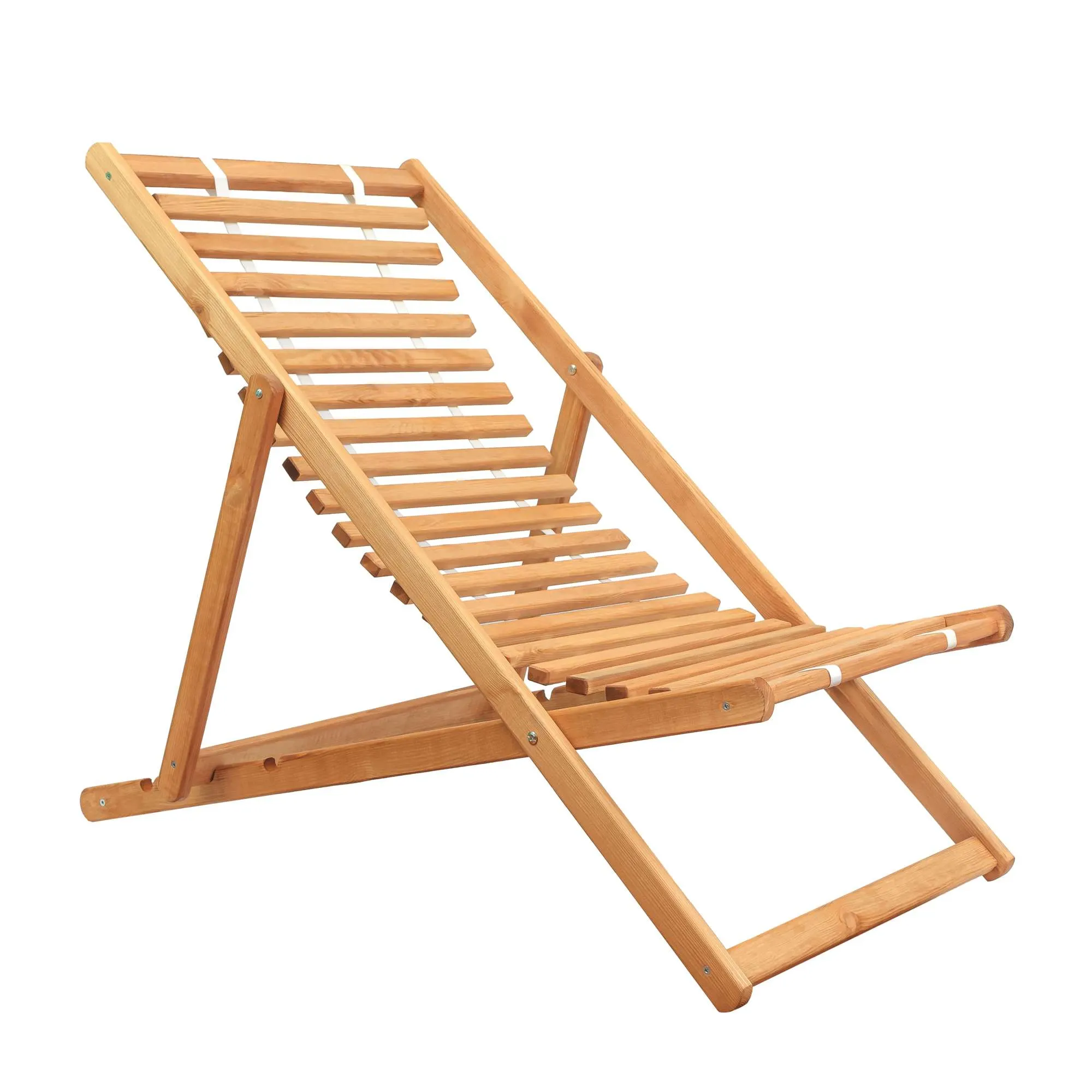 Кресло-шезлонг DYATEL сиденье из дерева сосна (цвет дуб)