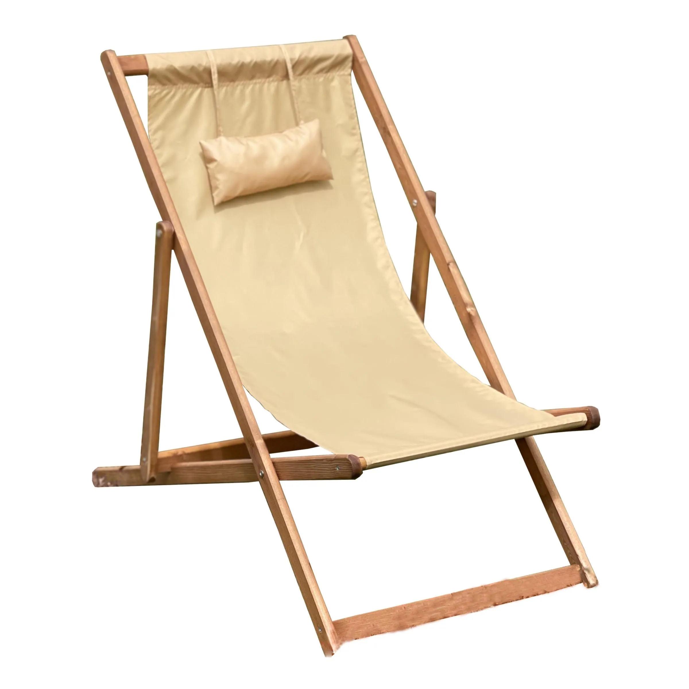 Кресло-шезлонг DYATEL сиденье из ткани сосна (цвет дуб)