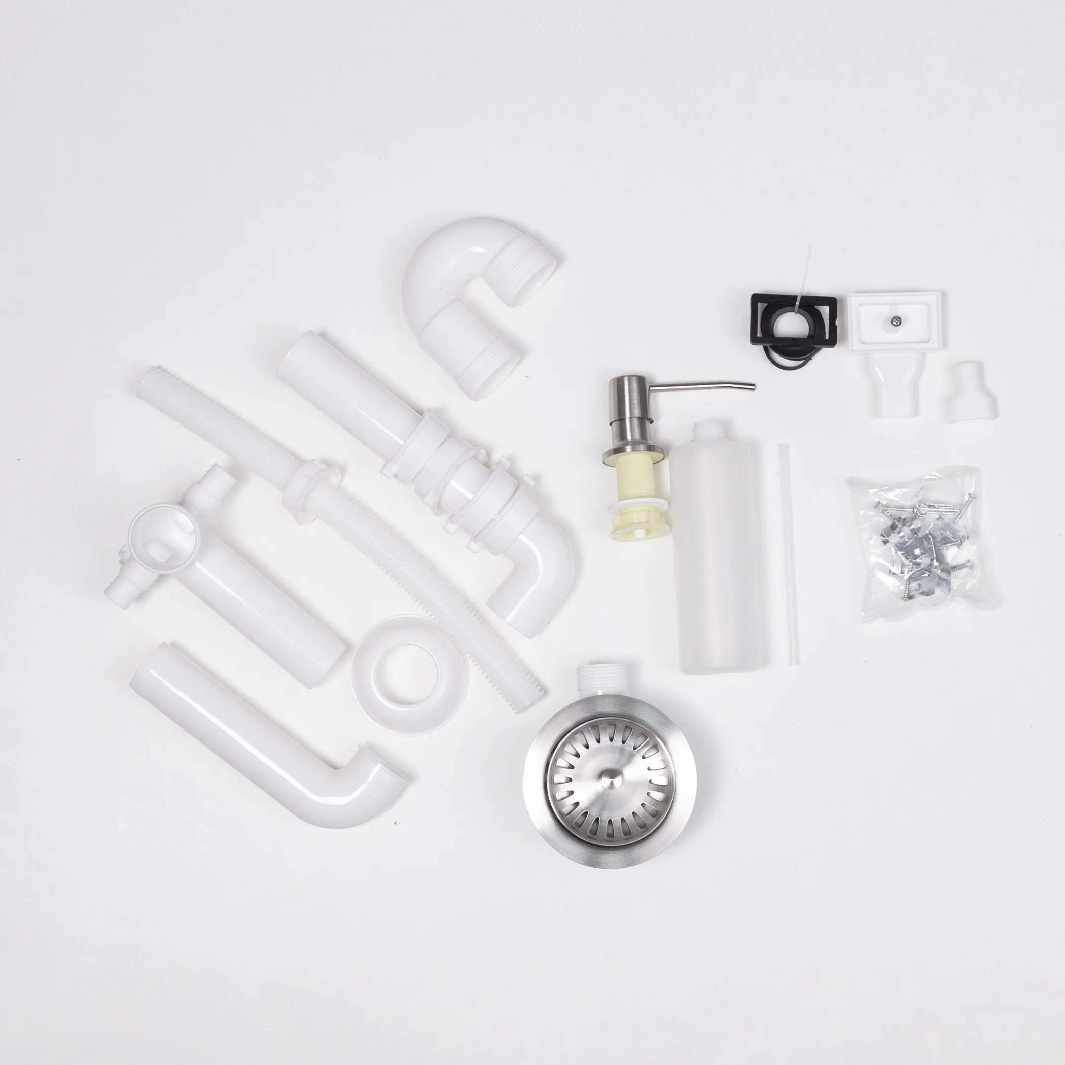 Мойка н/сталь, прямоугольная одночашевая, 520*450мм, сатин, PVD покрытие, универсальная, AKS (3,2мм)