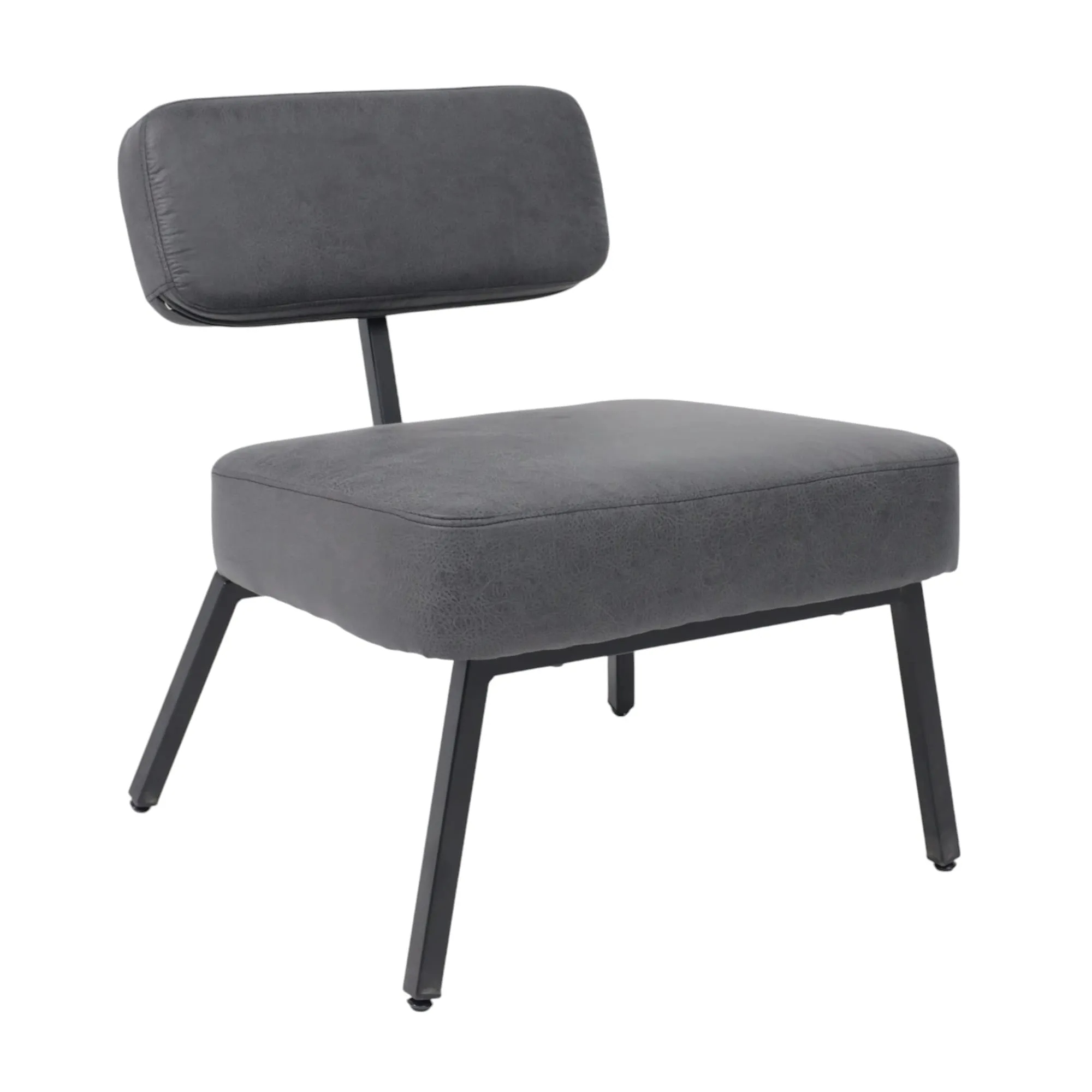 Кресло ASPEN, экокожа винтажный черный WATUSI 16/черный