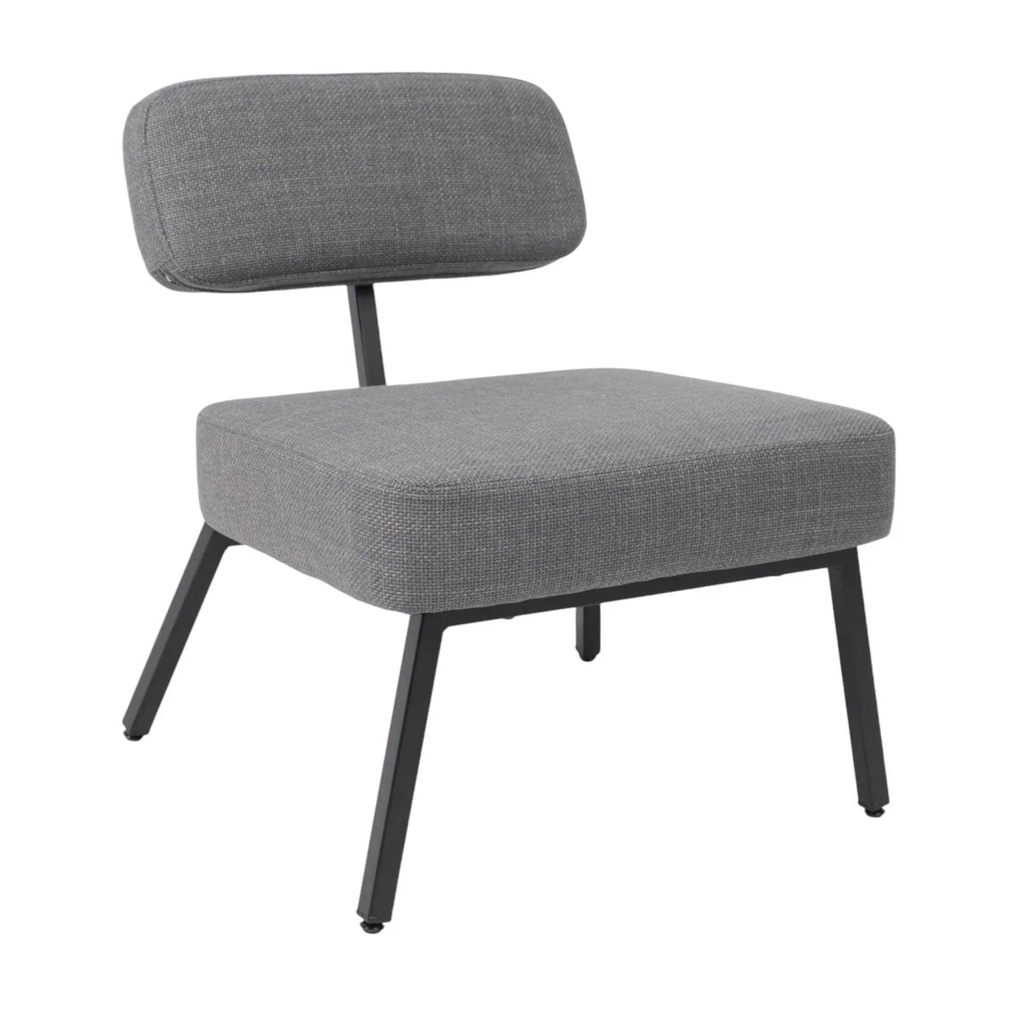 Кресло ASPEN, серая рогожка BJORN 13/черный