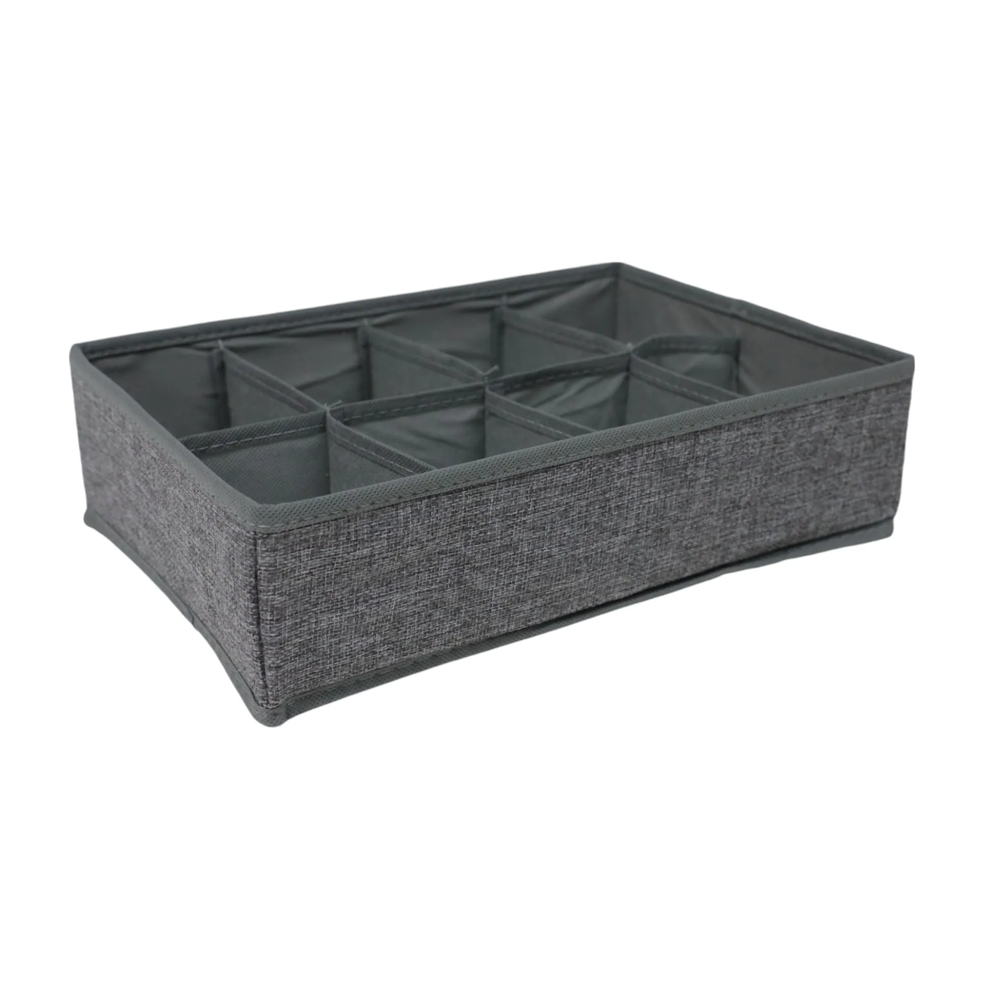 Контейнер для хранения MACKENZIE-1, 8 ячеек, серый, 34*24*9см
