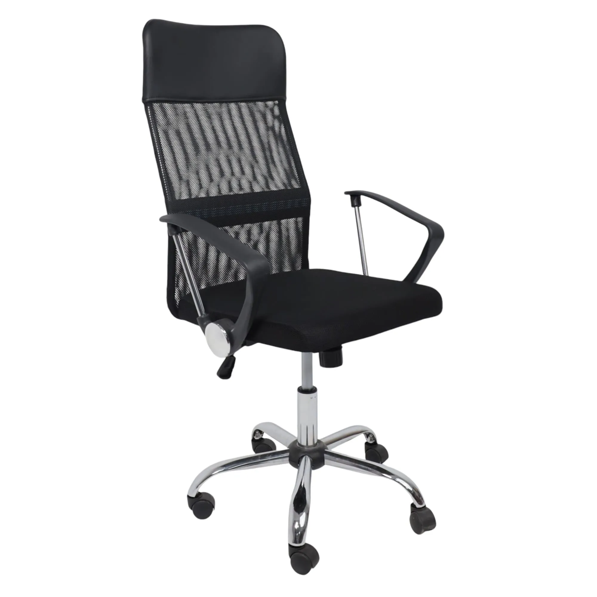 Кресло поворотное ARIA, черный, РБ