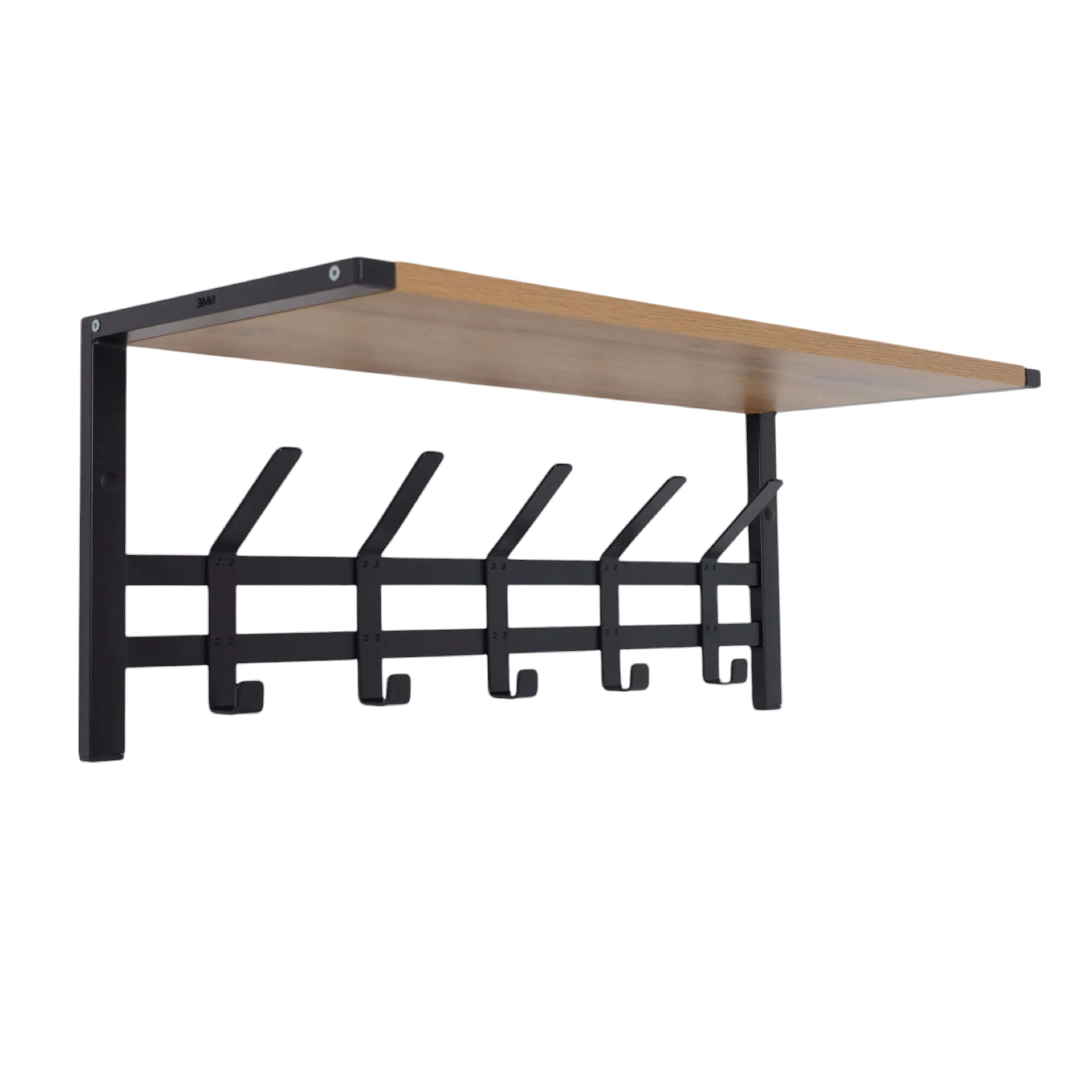 Вешалка с полкой ТОРОНТО 21Д, (чёрный)