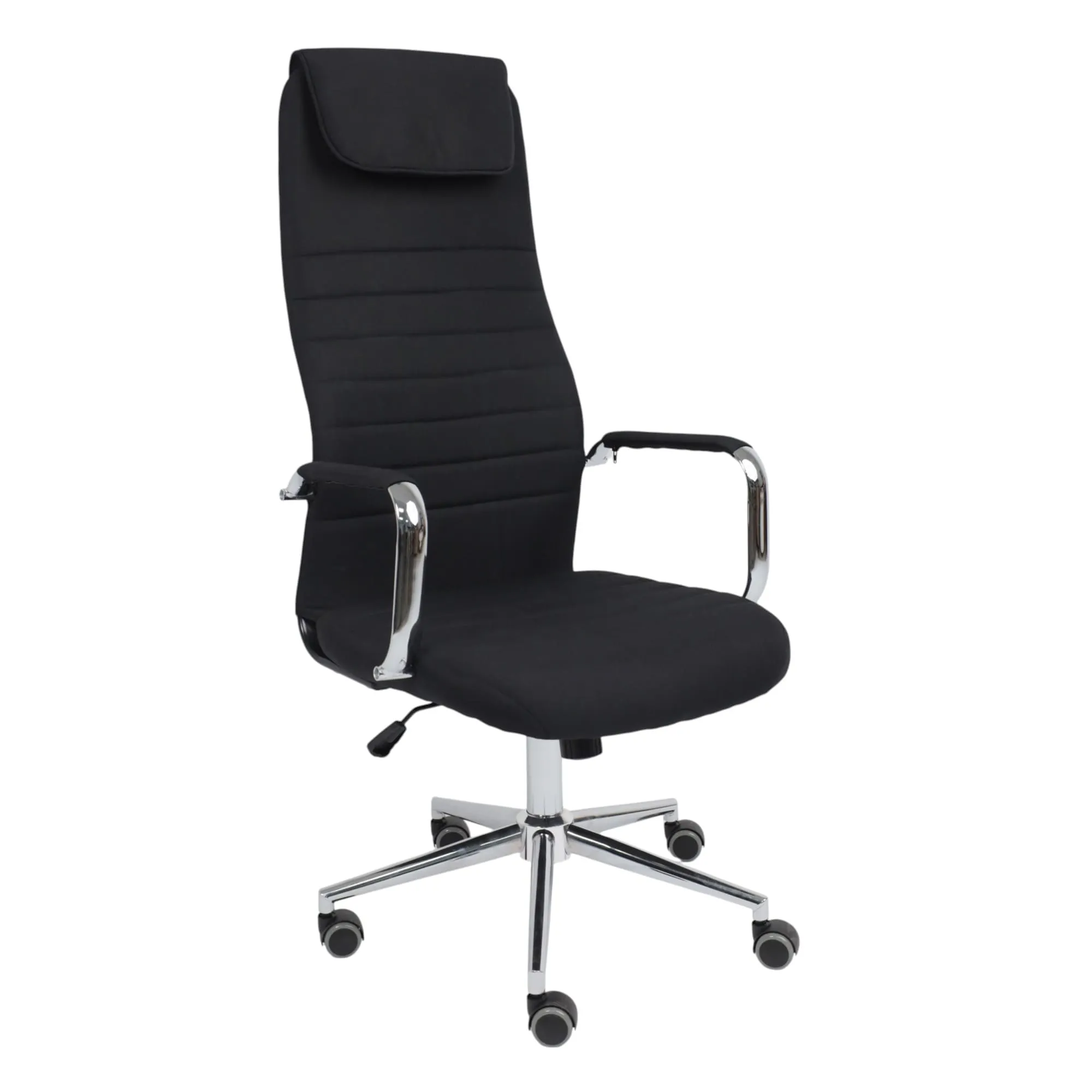 Кресло рабочее BLOOM, ткань, черный