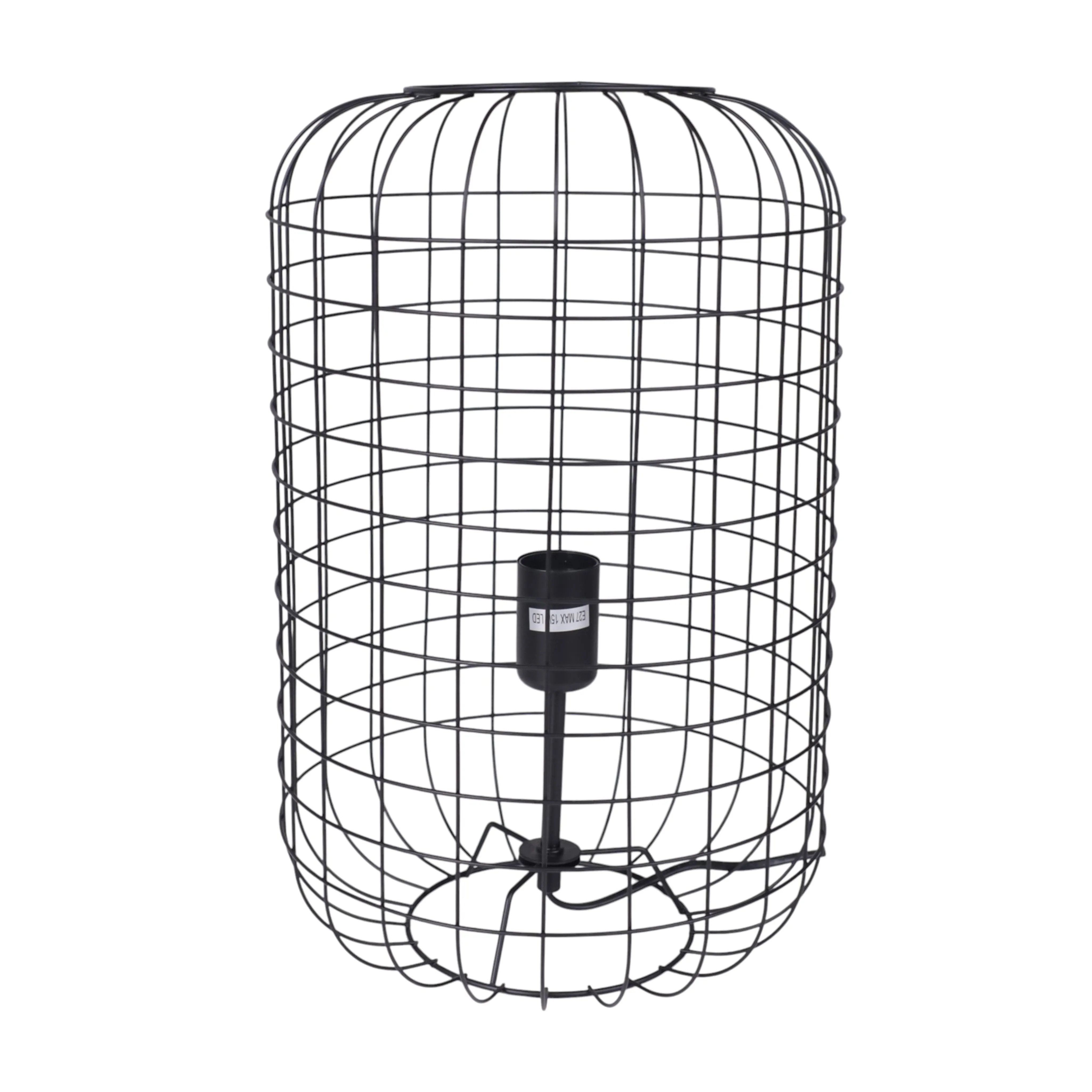 Светильник CAGE, настольный, E27, чёрный