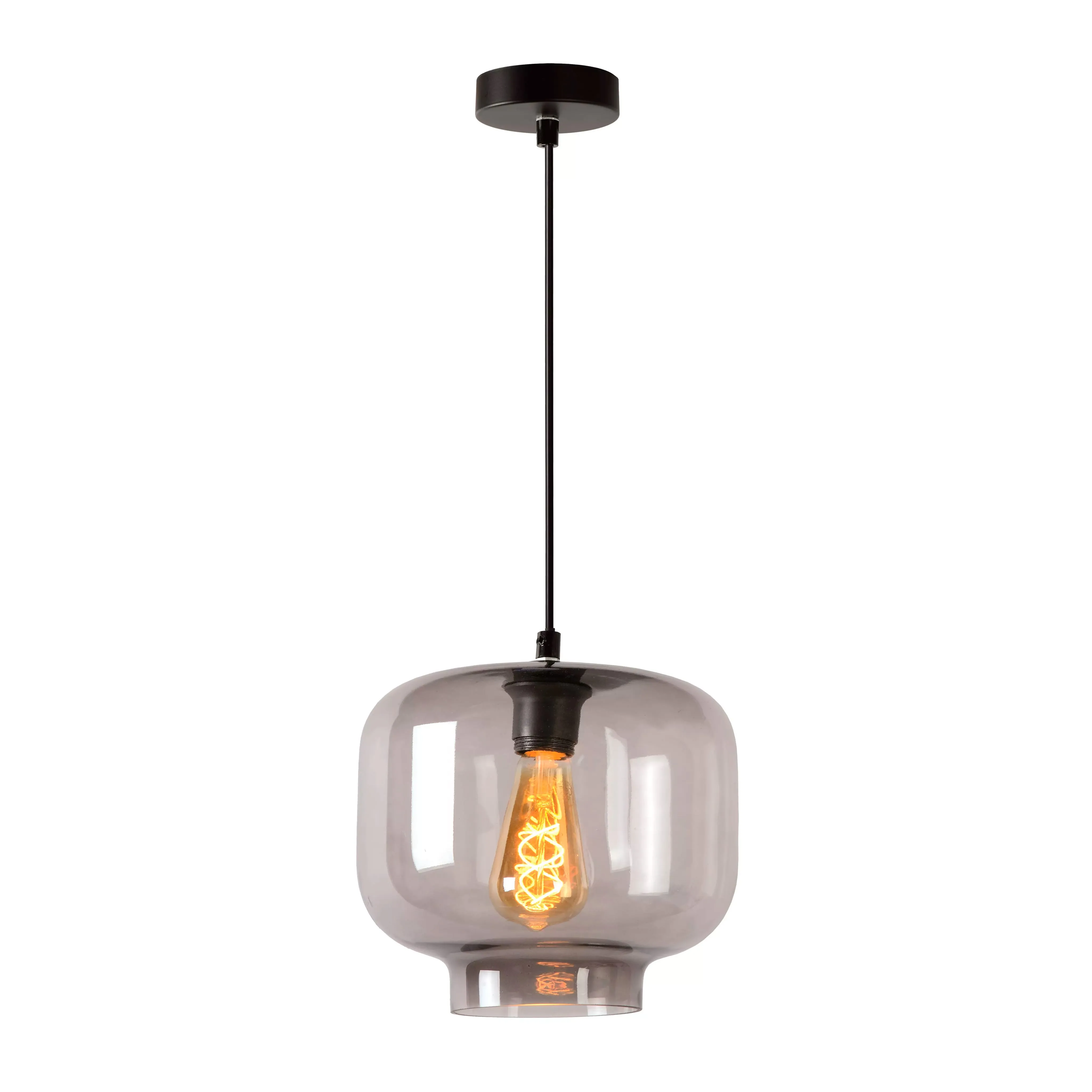 Светильник Mr.GRAY, потолочный, E27, дымчатый