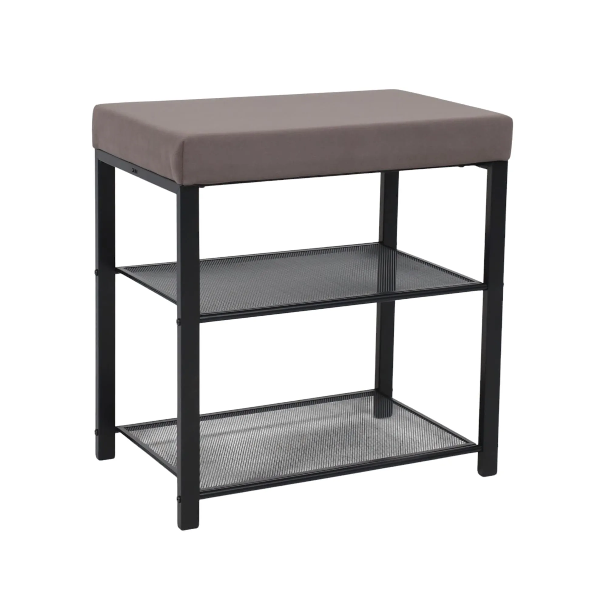 Банкетка ТОРОНТО 13S, серый/черный