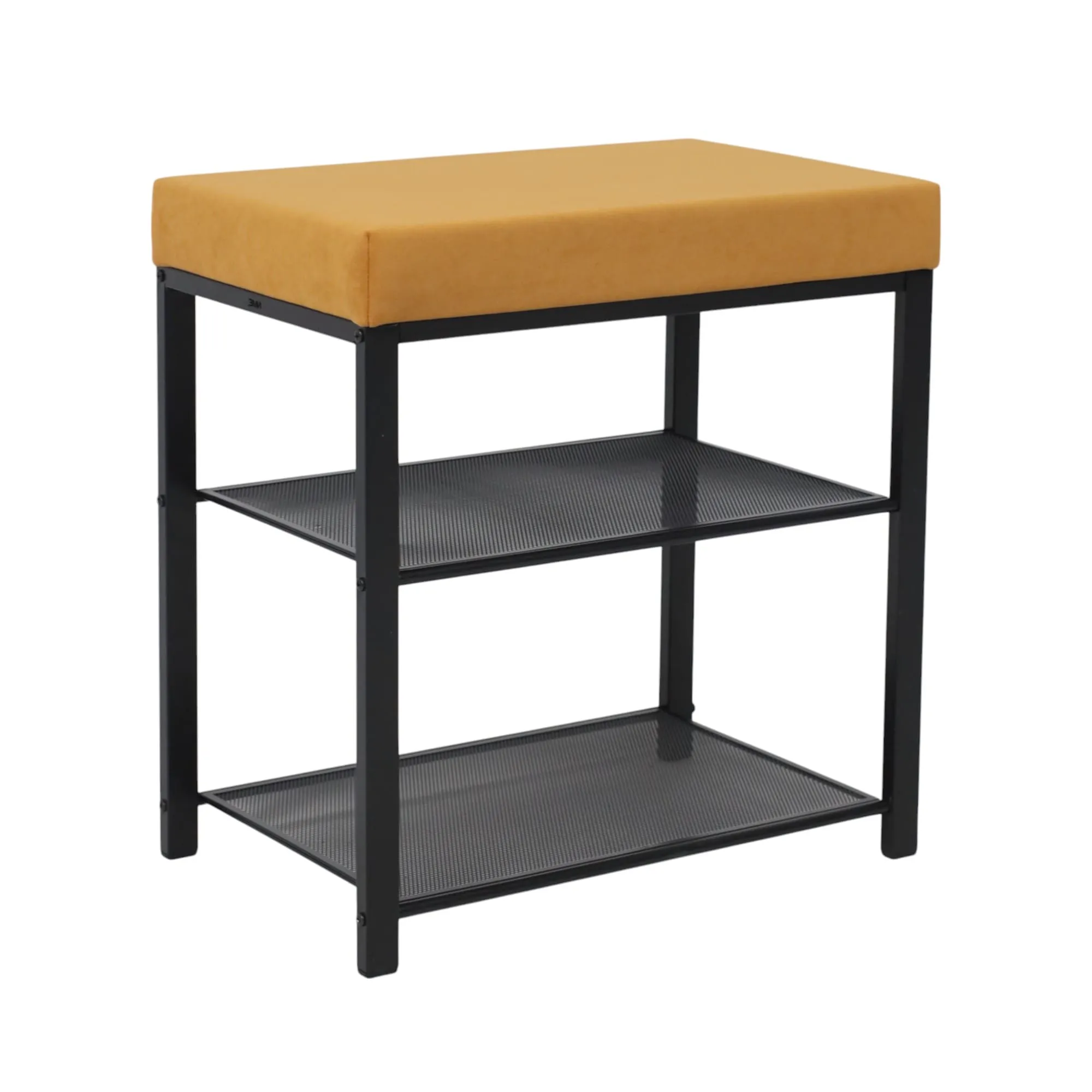 Банкетка ТОРОНТО 13S, горчичный/черный