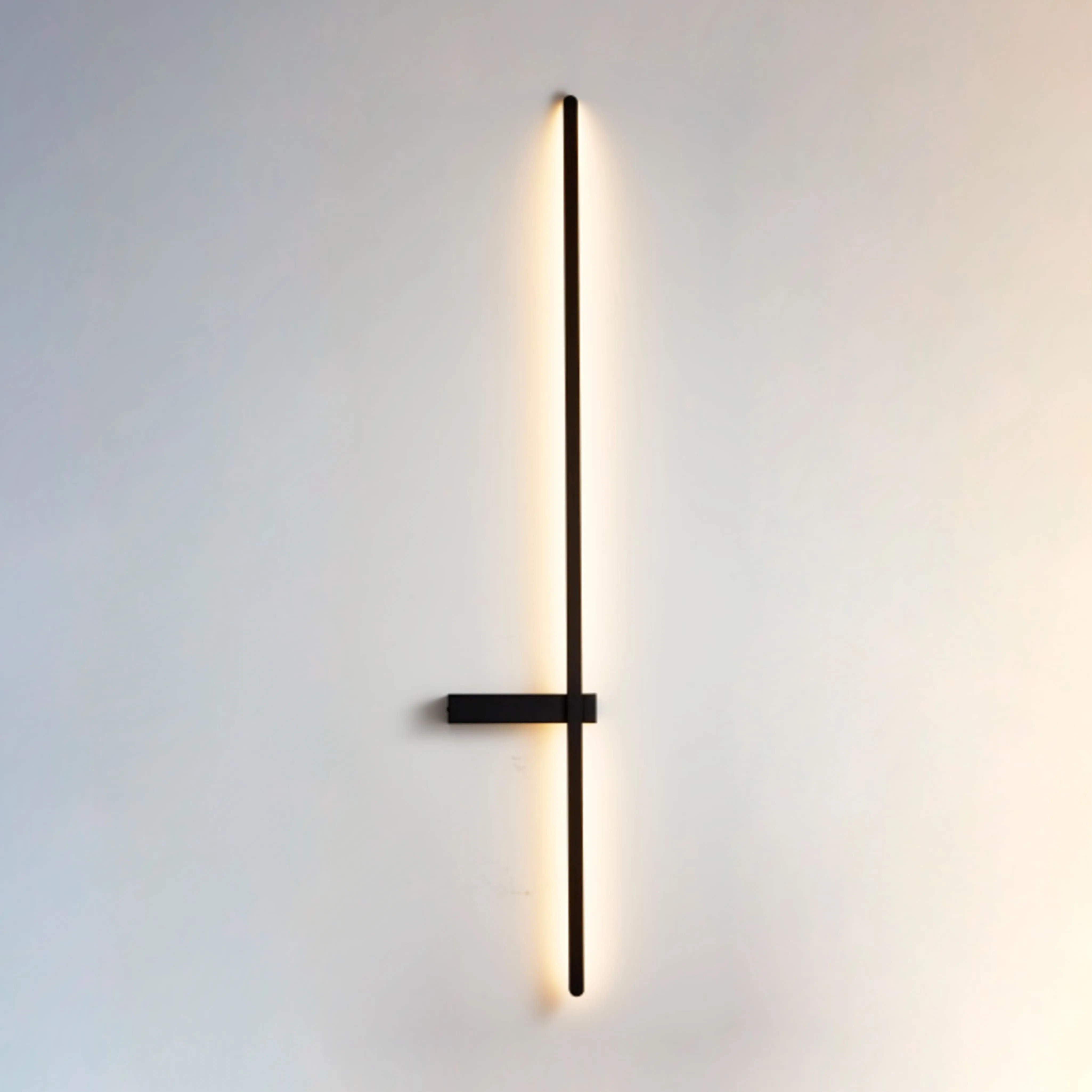 Светильник STRING SLIM, настенный, LED, 80 см, чёрный