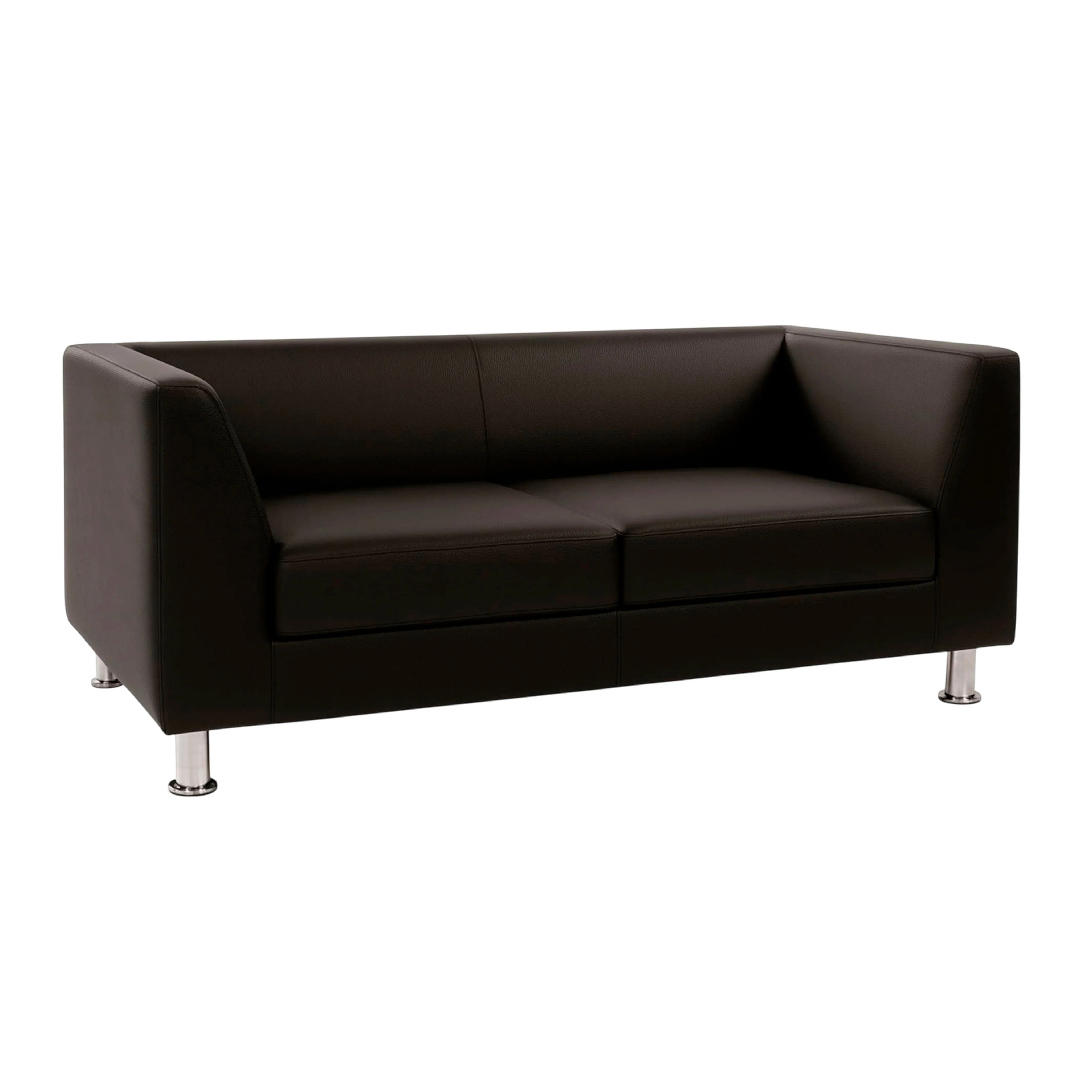 Диван Дерби 2, экокожа Pegasso черный