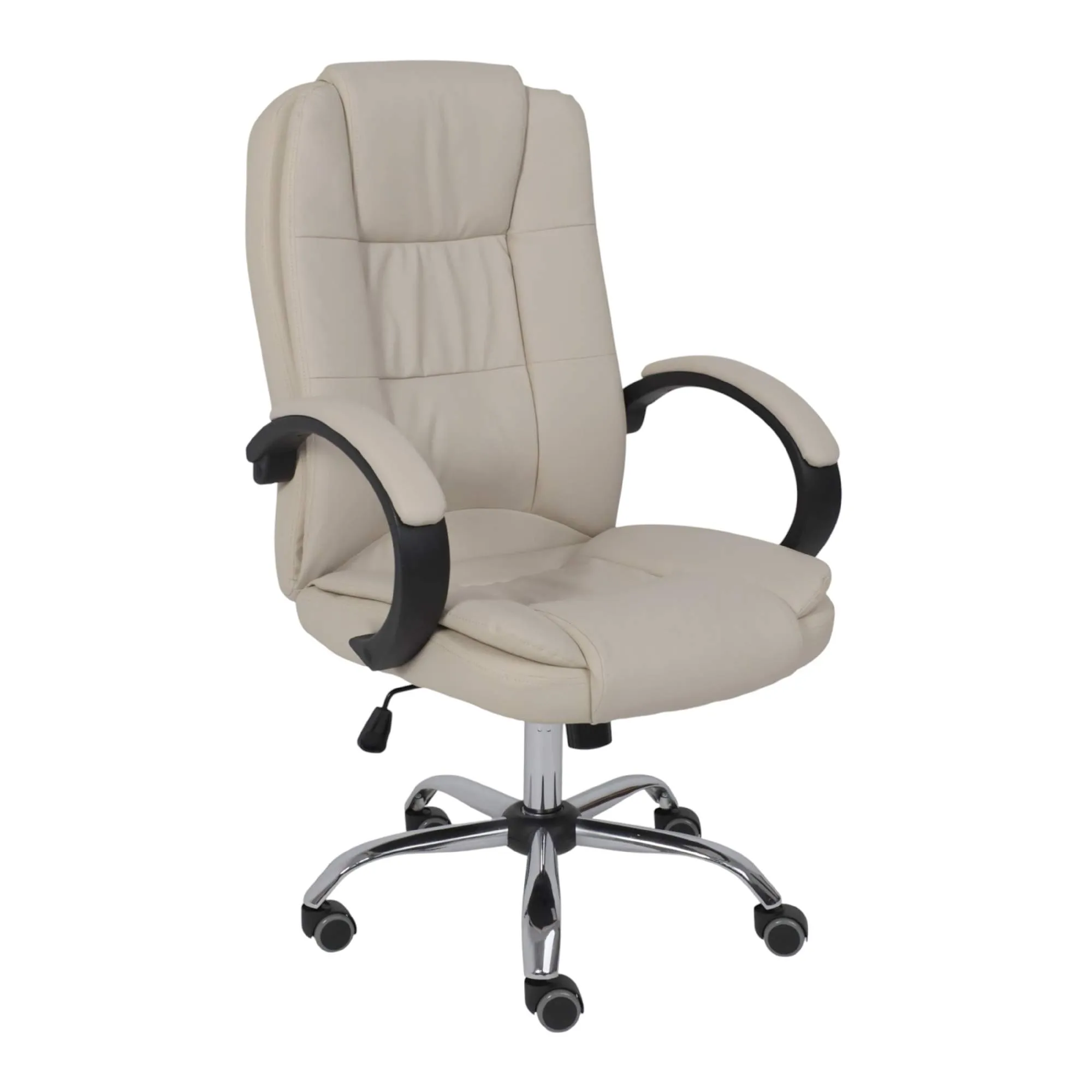 Кресло рабочее BILL, ECO, кремовый