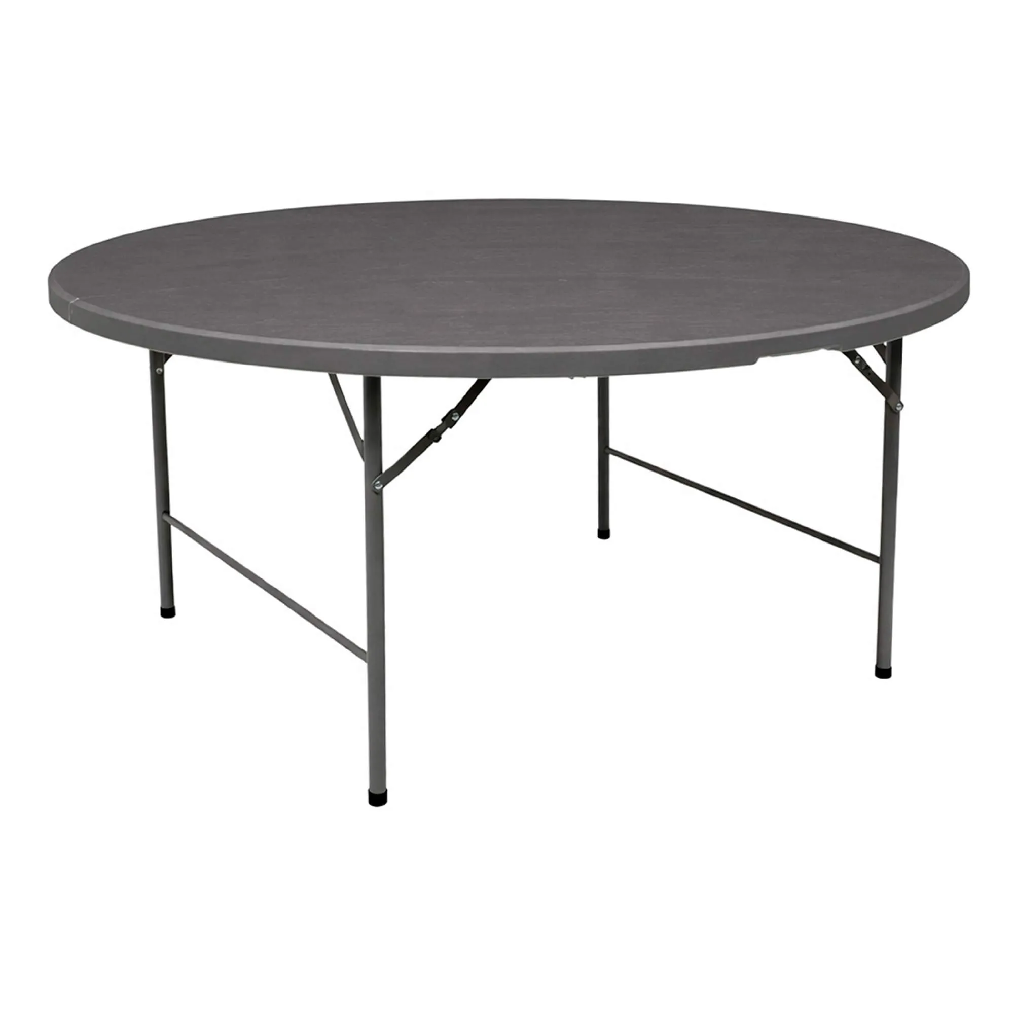 Стол складной Table AKS тип 10, темно-серый (D152х74)