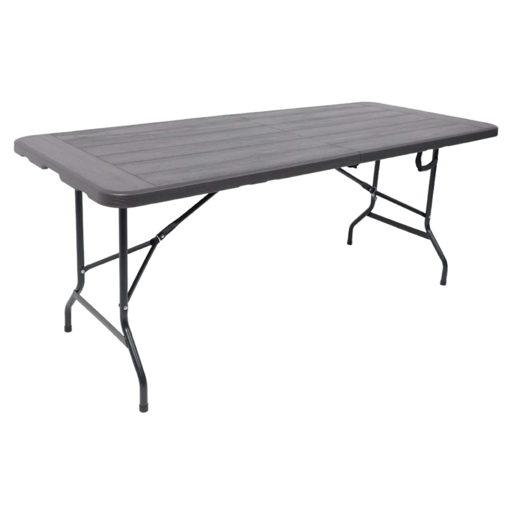 Стол складной Table AKS тип 5, темно-серый (152х70х74)