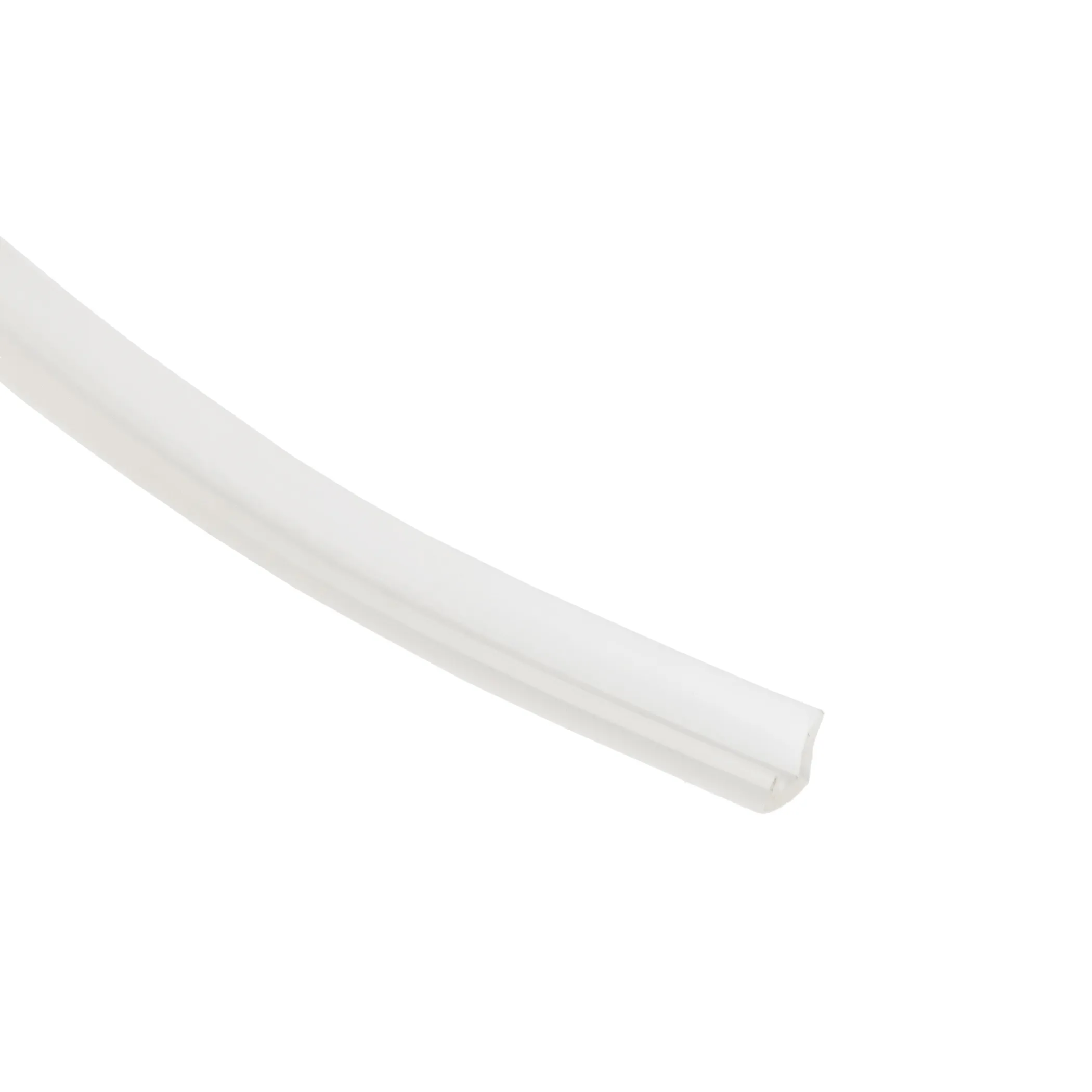 Уплотнитель силиконовый прозрачный для рамочных фасадов 8,0х3,5 мм, AKS