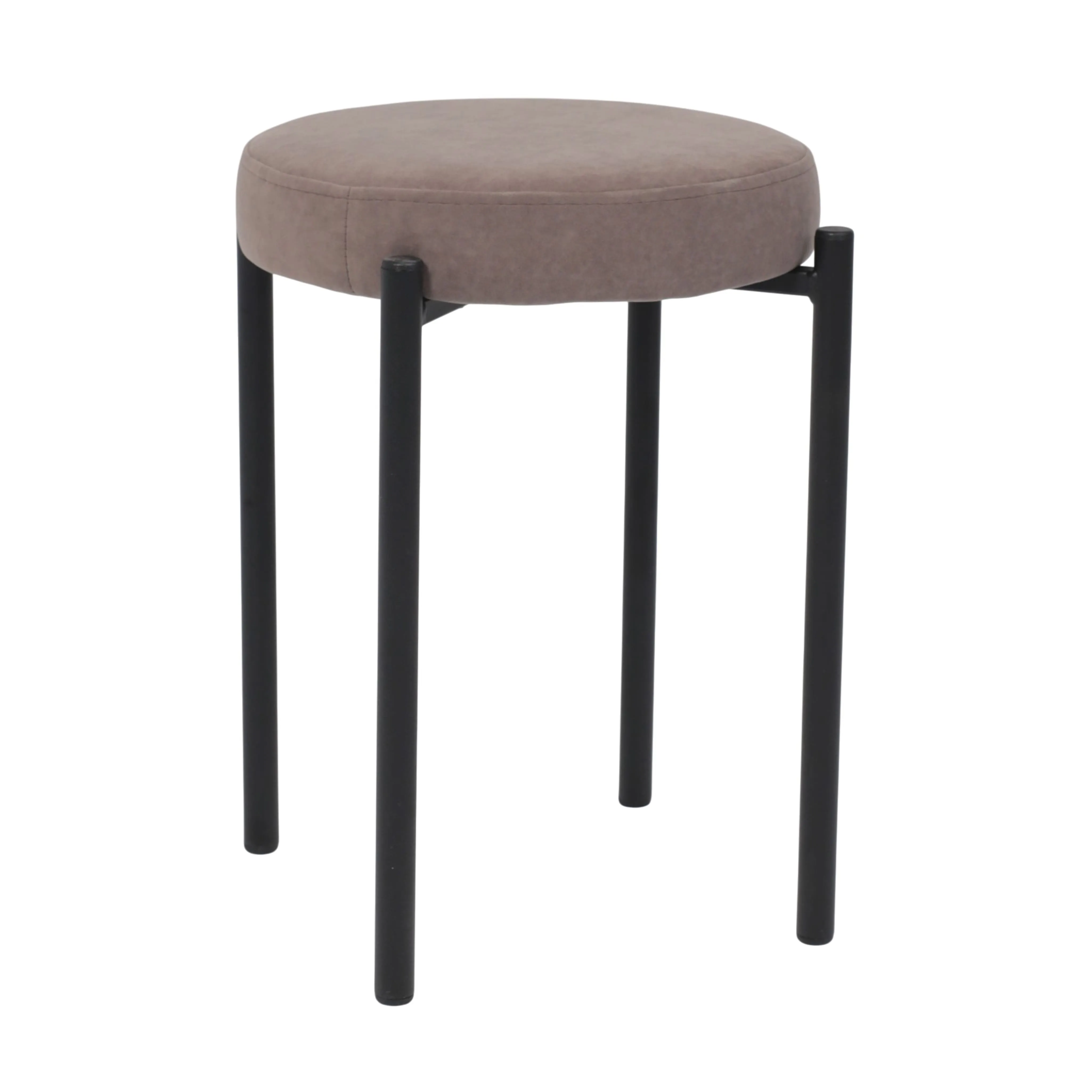 Табурет BOB, b05 LATTE LUX\черный