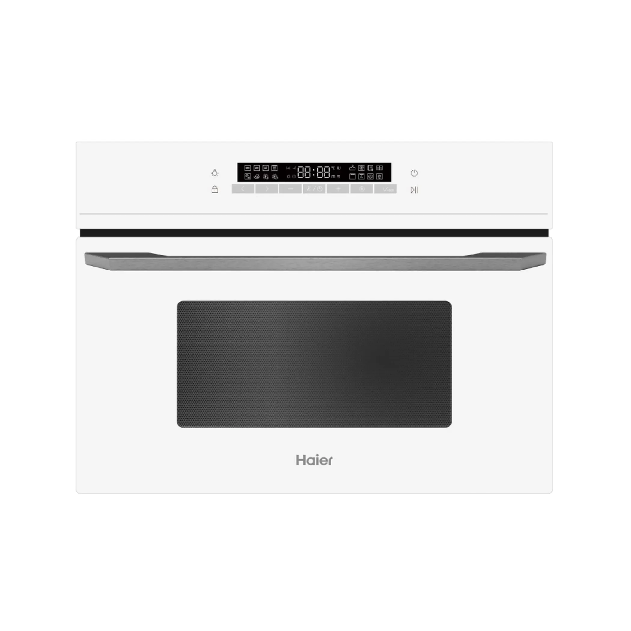 Компактный духовой шкаф с СВЧ Haier HMX-BDC399W