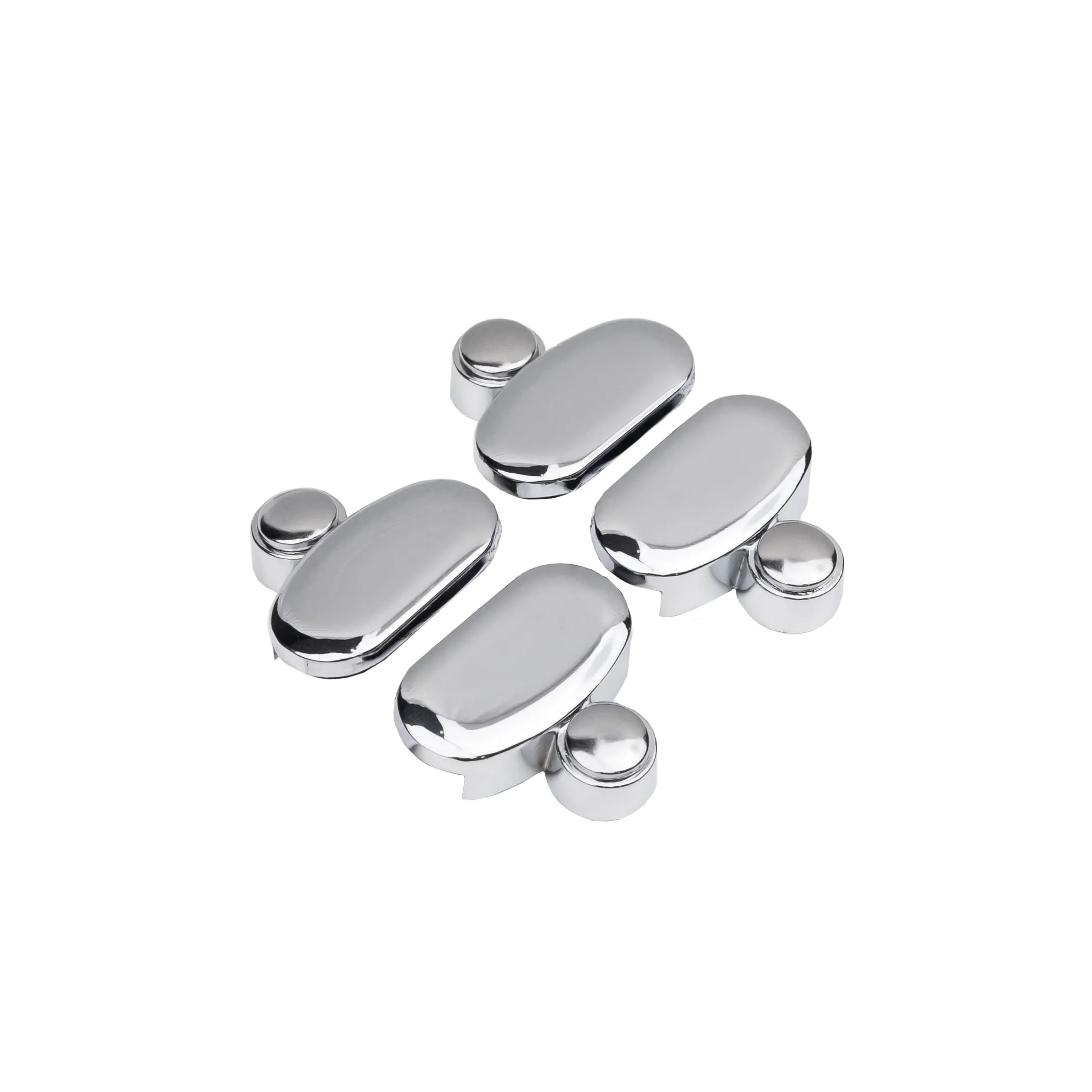 Крепление зеркала мет. АJ62 хром (1 компл. = 4 шт.) AKS