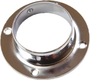 Крепление (розетка) трубы d50, хром AKS