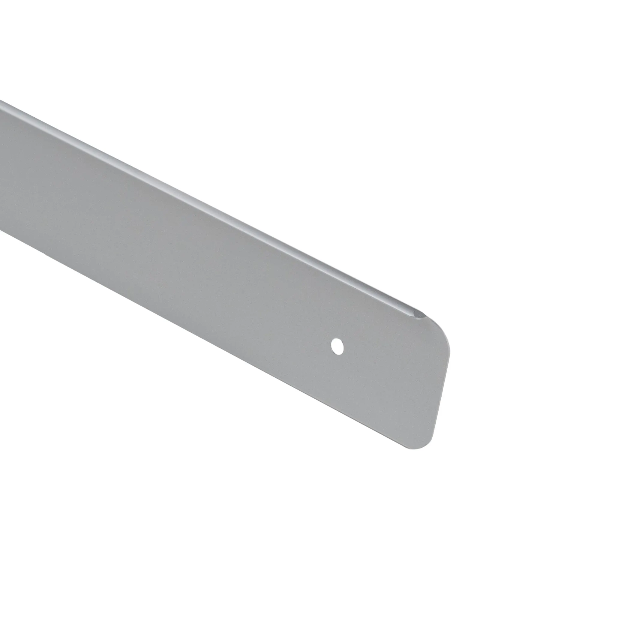 Планка торцевая к столешнице 38 R8 правая алюминий AKS