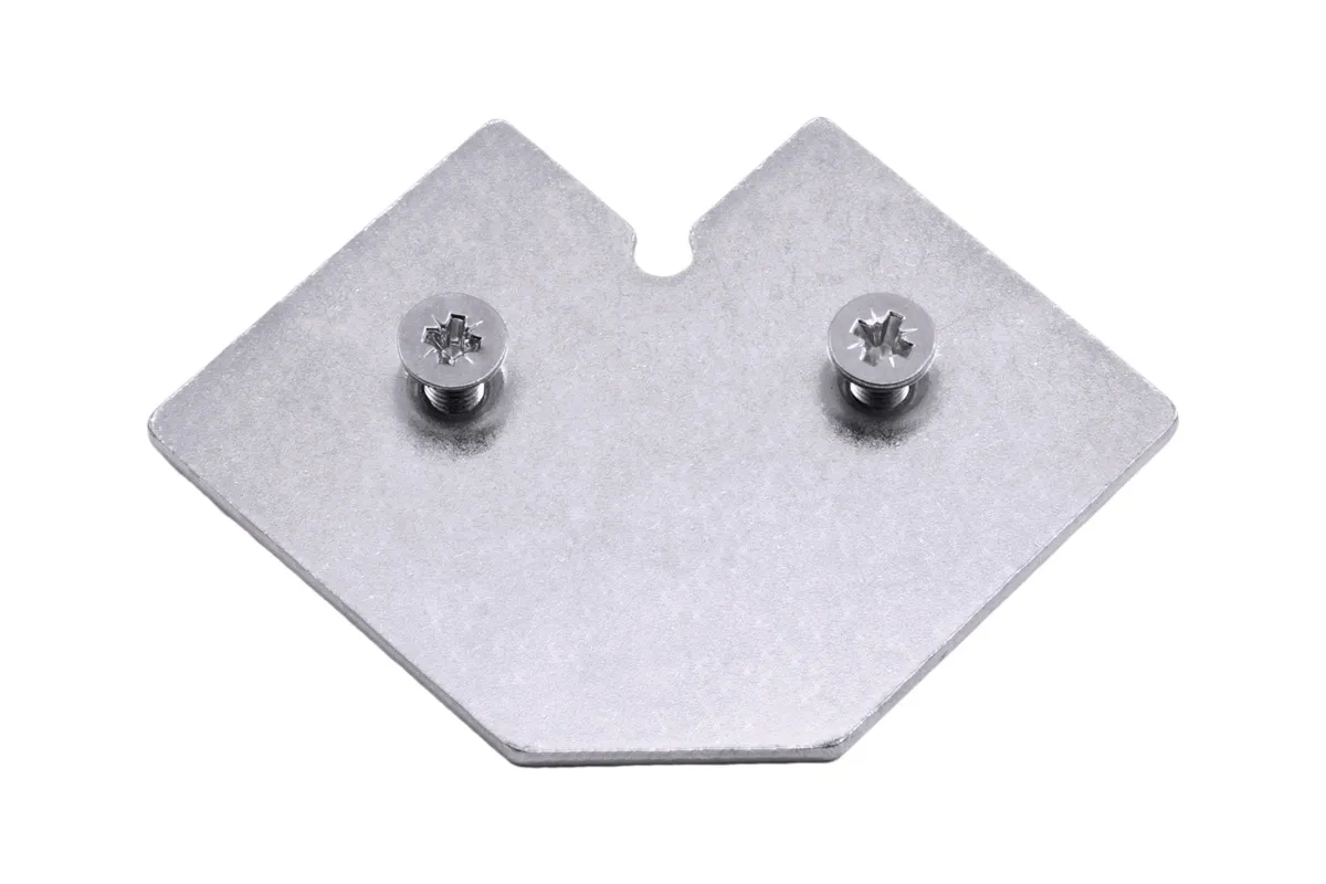 Уголок стальной для рамочных фасадов Z-3/Z-4 AKS в компл. с винтами 