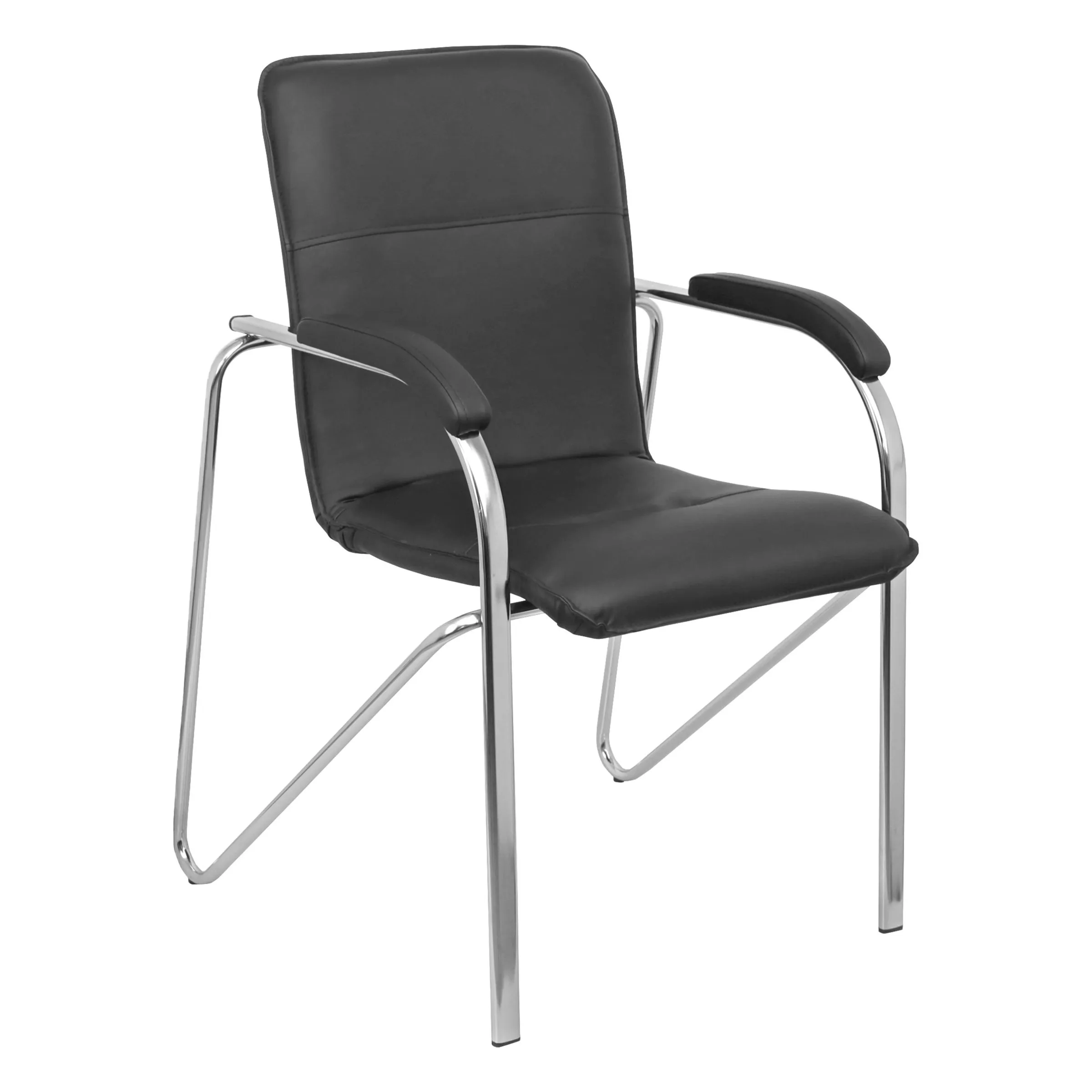 Кресло SAMBA AKS-1 Pegasso черный, мягкие подлокотники