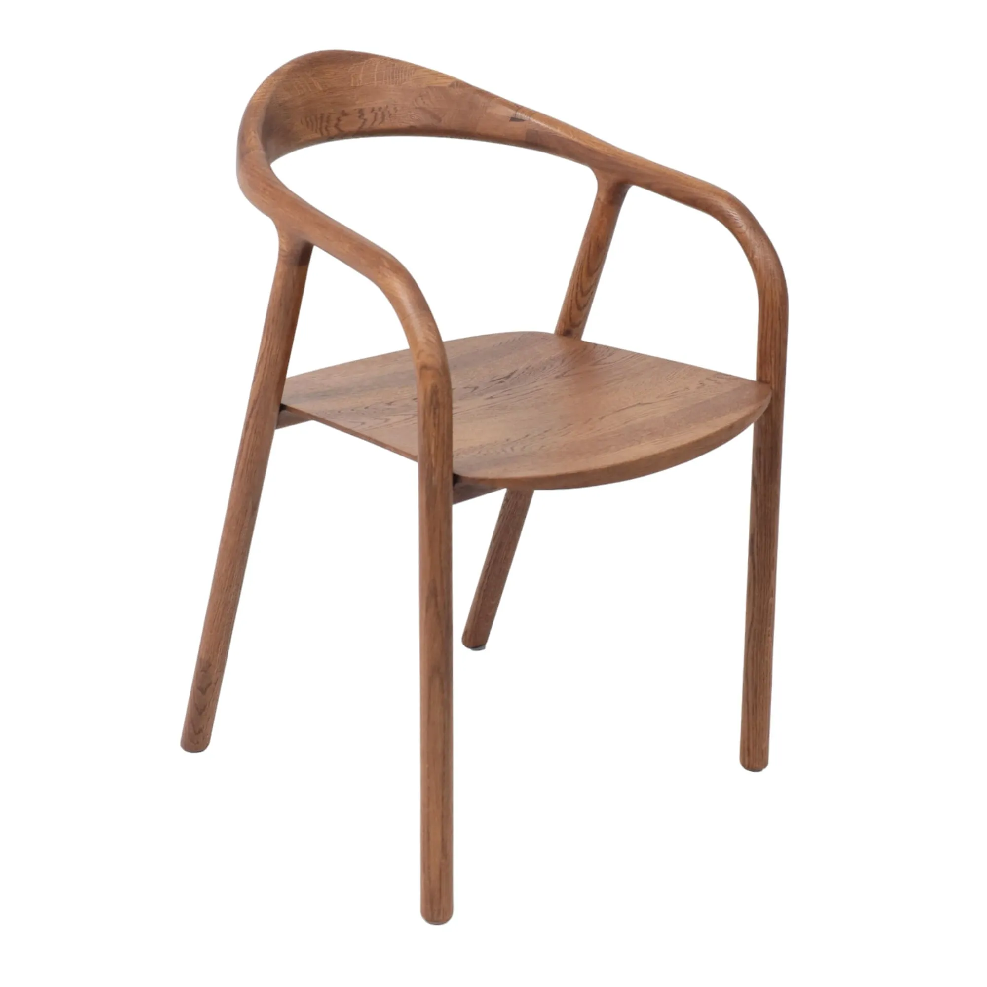 Стул БИО, дуб натуральный/покрытие коньяк