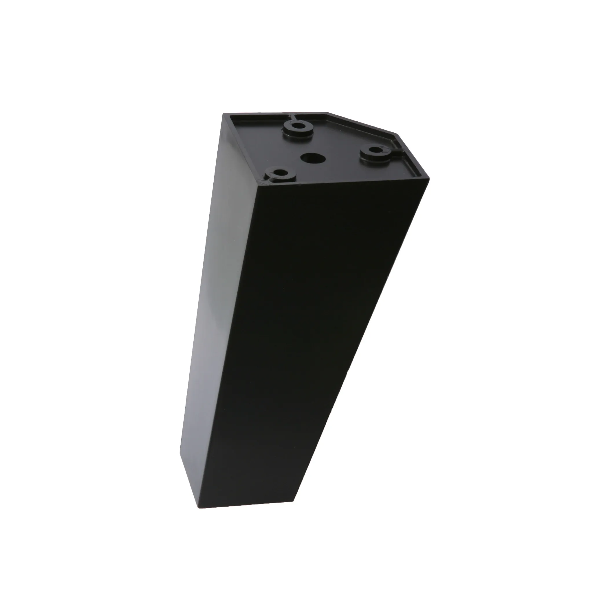 Опора меб. пласт. В-17 h120 черный AKS