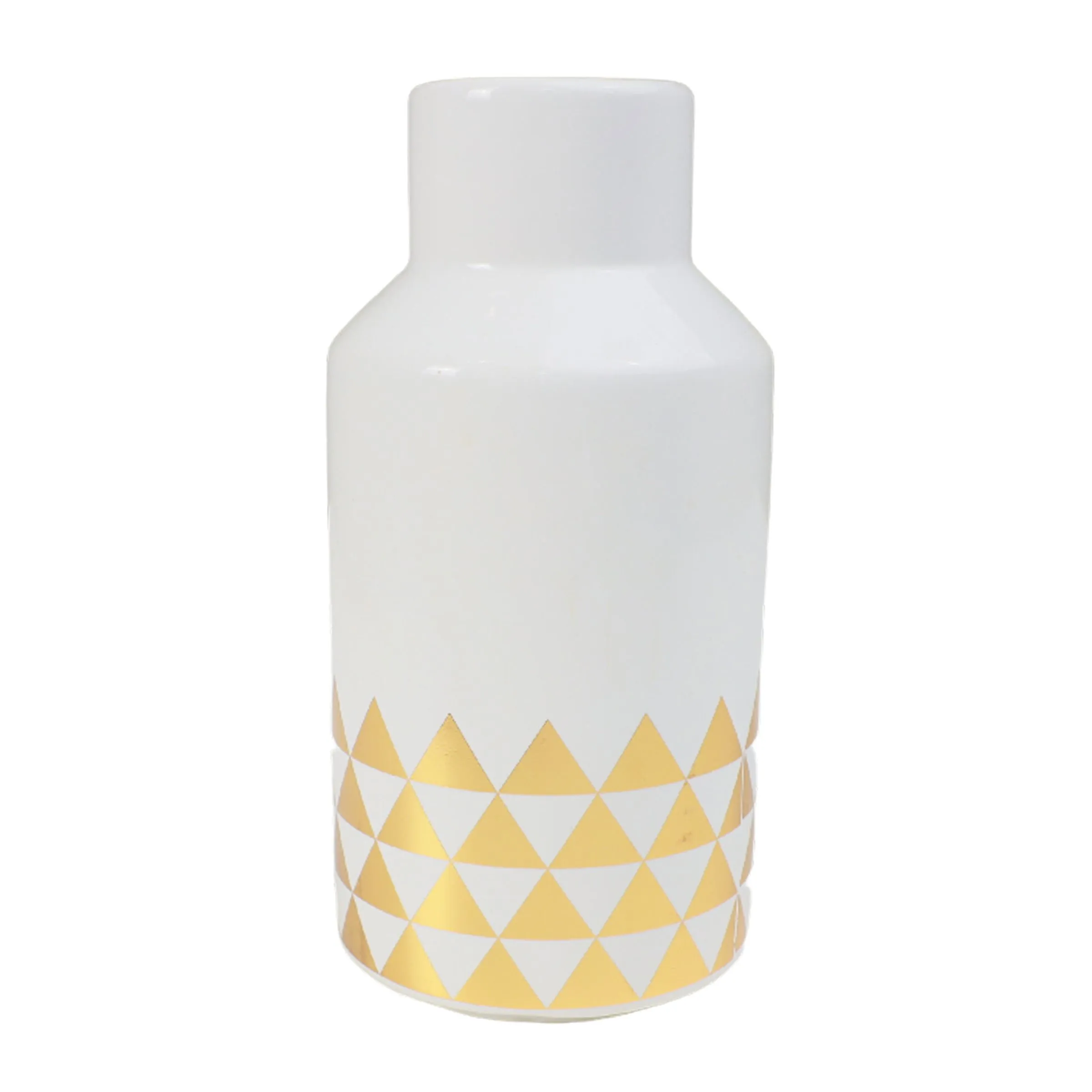 Ваза керамическая WEST, белый, 10,5*10,5*20см