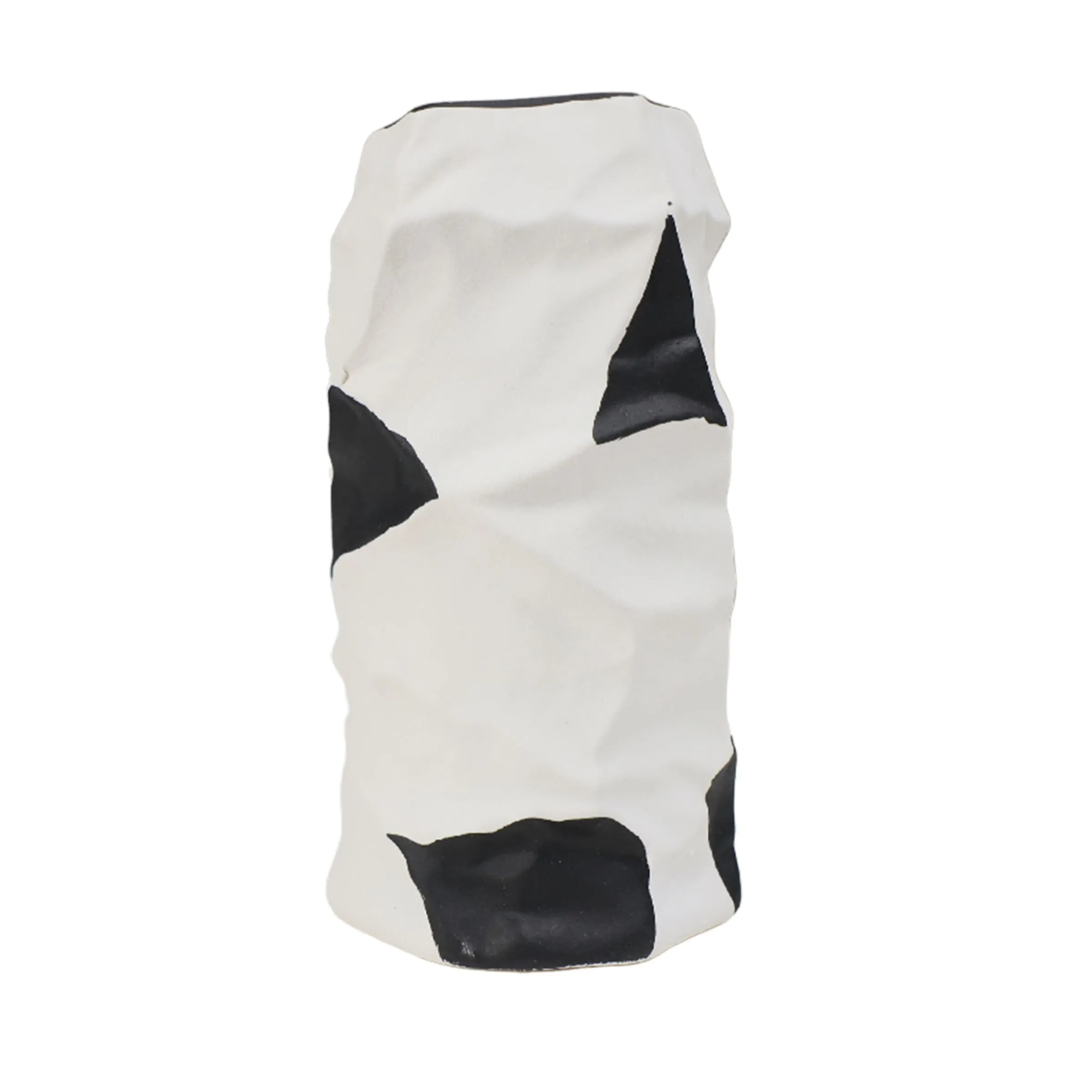 Ваза керамическая VULCAN, белый, 10.5*10*20см