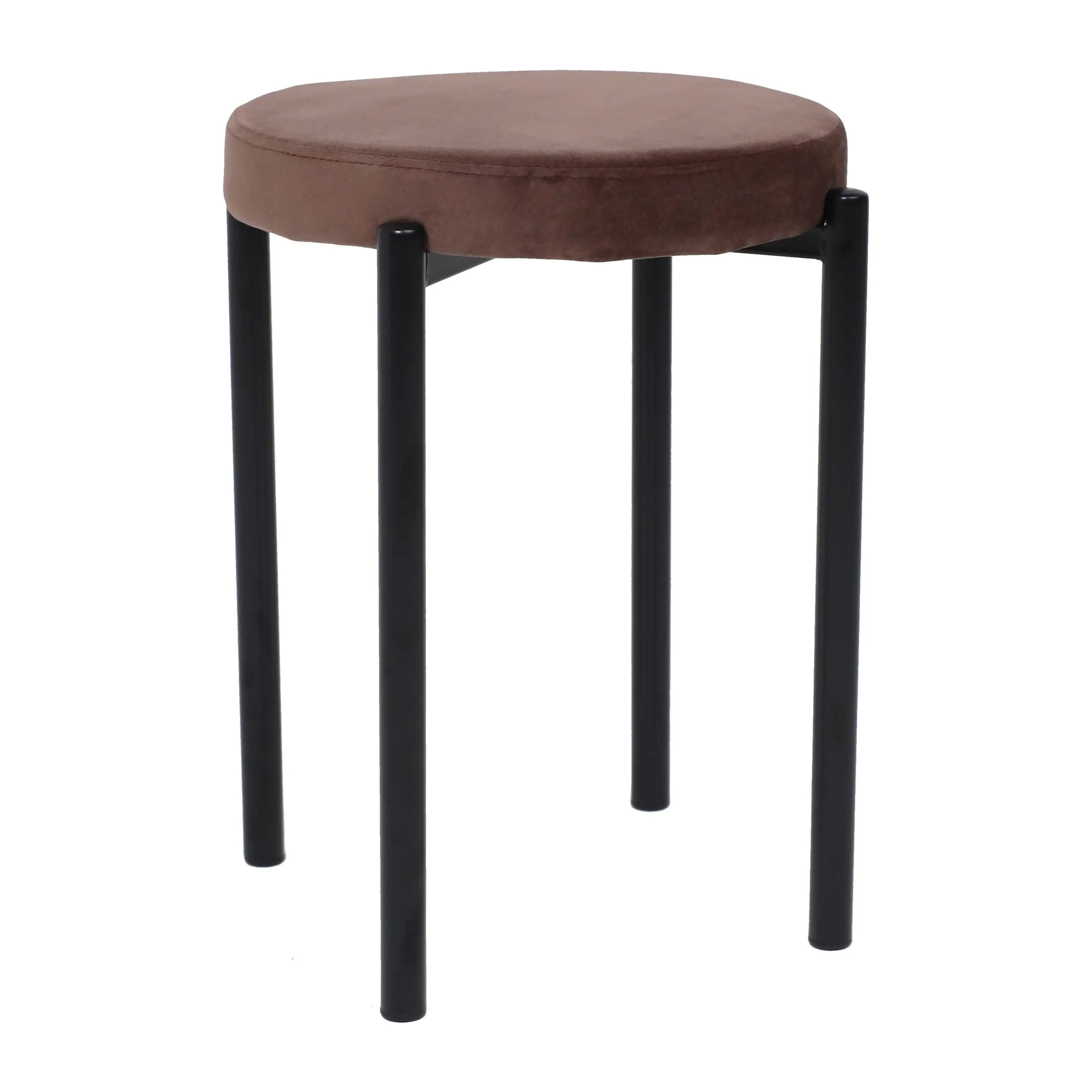 Стул PLUTO, коричневый велюр HLR-49/черный