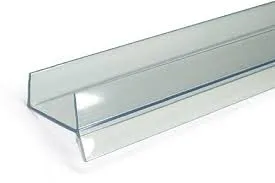 Профиль цоколя уплотнительный ПВХ 16мм (3,0м=1шт), бесцветный, Е, РП 